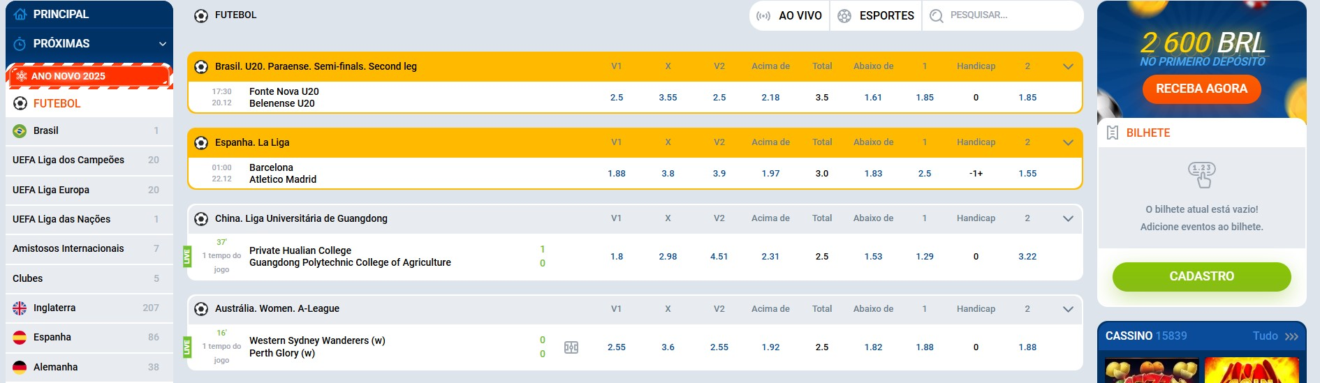 Apostas Esportivas na Mostbet Brasil