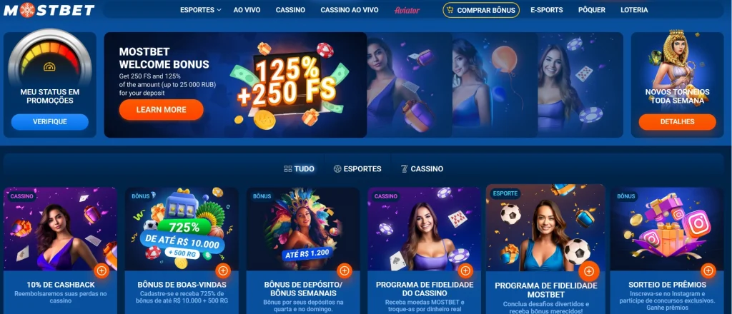 Bônus e Promoções Exclusivas da Mostbet