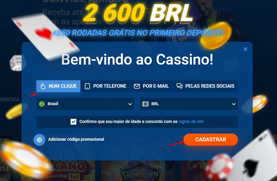 Como Registrar uma Conta na Mostbet