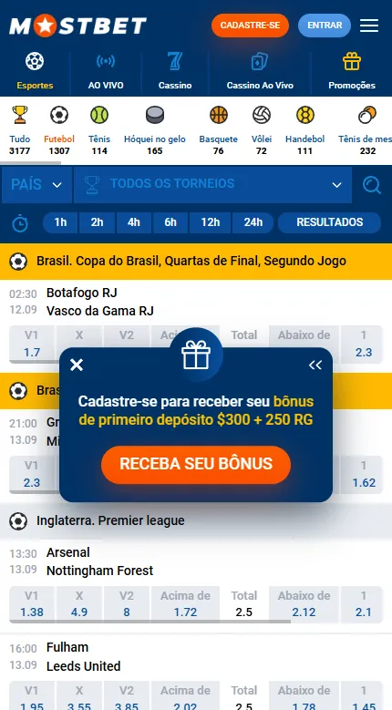 apostas esportivas no aplicativo